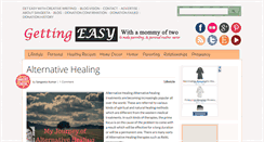 Desktop Screenshot of gettingeasy.com